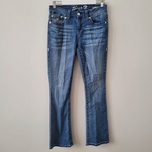 Seven7 Boot Cut Blue Women's Jeans Size 8